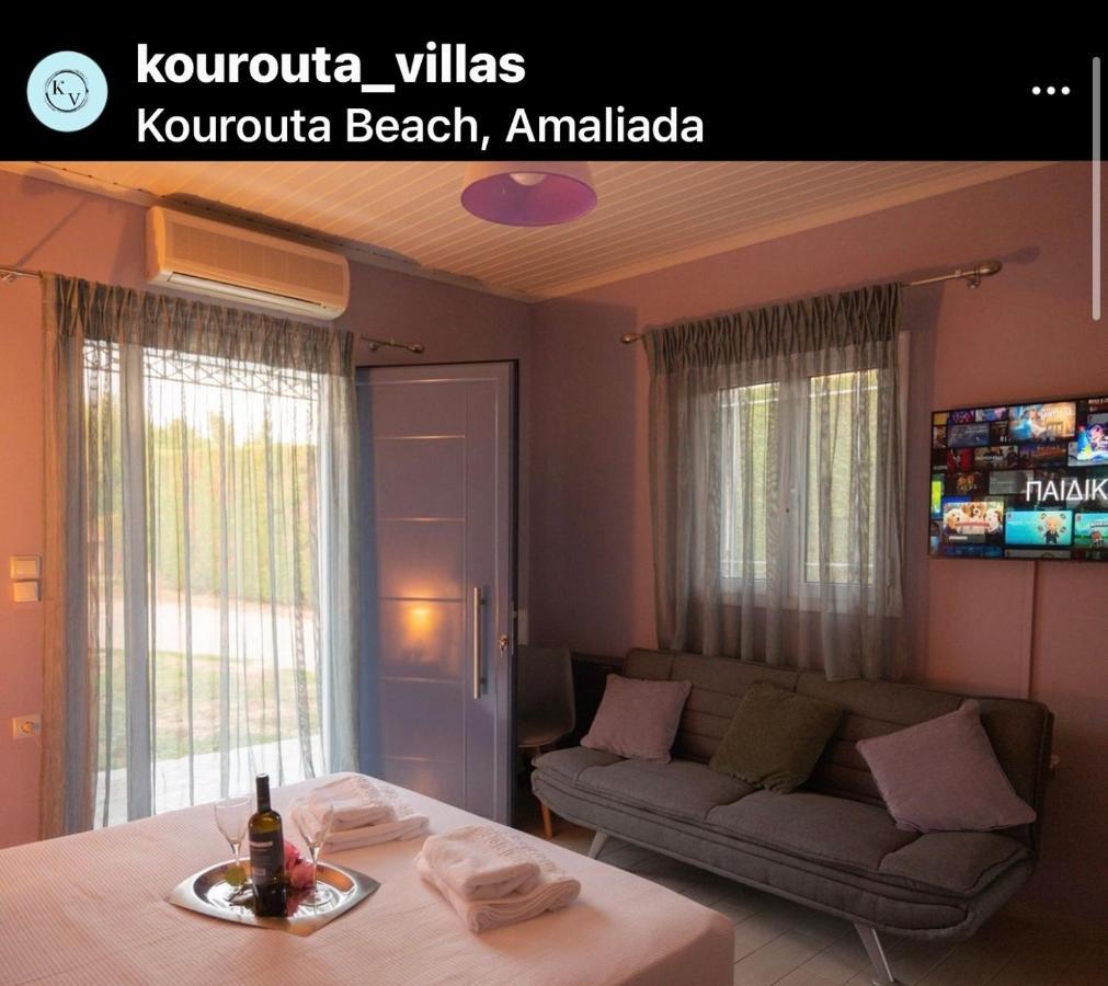 Kourouta Villas Amaliada Bagian luar foto